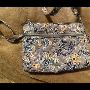 Vera Bradley crossbody rainforest toile. Like new.